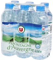 Mängden socker i Eau de source des montagnes d'Auvergne
