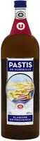 Mängden socker i Pastis de Marseille 45°