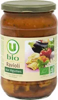 Mängden socker i Ravioli aux légumes Bio