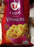 Mängden socker i Chips saveur vinaigre