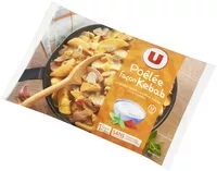 Mängden socker i Poêlée façon kebab