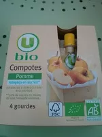 Mängden socker i Compotes Pommes