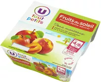 Mängden socker i Pots pour bébé dessert fruits du soleil