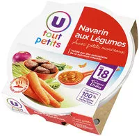 Mängden socker i Assiette navarin d'agneau aux petits légumes