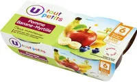 Mängden socker i Bols pour bébé à la pomme, banane et myrtille