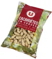 Mängden socker i Cacahuètes en coques