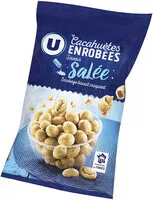 Mängden socker i Cacahuètes enrobées goût salé