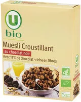 Mängden socker i Muesli croustillant au chocolat