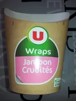 Mängden socker i Wraps jambon crudités