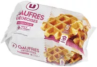 Mängden socker i Gaufres liégeoises perles de sucre