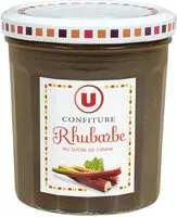 Mängden socker i Confiture extra de rhubarbe