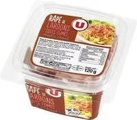 Mängden socker i Râpé de lardons fumés cuits VIANDE DE PORC FRANCAISE