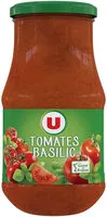 Mängden socker i Sauce tomates et basilic