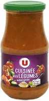 Mängden socker i Sauce cuisinée aux légumes