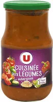 Mängden socker i Sauce cuisinée aux légumes