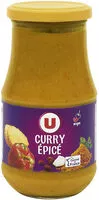 Mängden socker i Sauce curry épicée