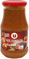 Mängden socker i Sauce bolognaise
