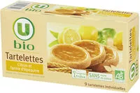 Mängden socker i Tartelette au citron et farine d'épeautre