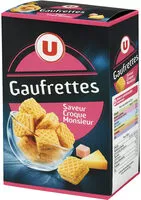 Mängden socker i Gaufrette saveur croque monsieur