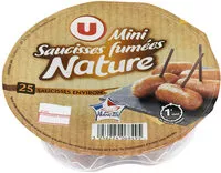 Mängden socker i Mini saucisses fumées nature supérieures cuites