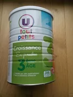 Mängden socker i Croissance en poudre. 3e âge