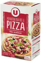Mängden socker i Préparation pour pâte à pizza