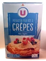 Mängden socker i Préparation pour pâte à crêpes