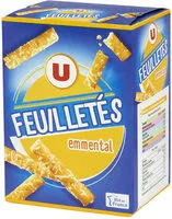 Mängden socker i Crackers feuilletés emmental