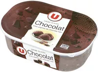 Mängden socker i Glace au chocolat avec pépites de chocolat