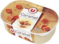 Mängden socker i Crème glacée caramel