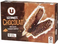 Mängden socker i Bâtonnets chocolat