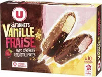 Mängden socker i Bâtonnets Vanille et Fraise