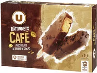 Mängden socker i Bâtonnets glacés café