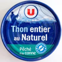 Mängden socker i Thon entier au Naturel, Pêché à la canne