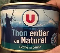 Mängden socker i Thon Entier au Naturel