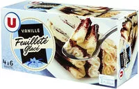 Mängden socker i Feuilleté glacé vanille