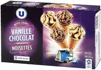 Mängden socker i Petits cônes vanille-chocolat