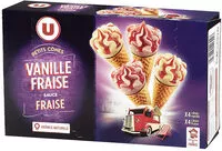 Mängden socker i Petits cônes vanille fraise