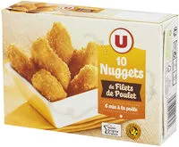 Mängden socker i Nuggets de filet de poulet
