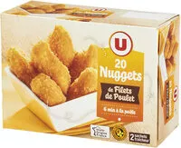 Mängden socker i Nuggets de filet de poulet