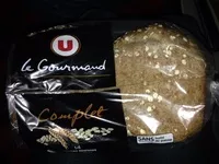 Mängden socker i Pain de mie gourmand complet