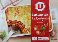 Mängden socker i Lasagnes à la Bolognaise au basilic
