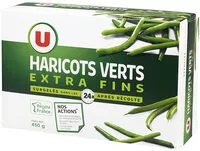 Mängden socker i Haricots Verts Extra Fins