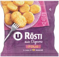 Mängden socker i Rösti aux oignons