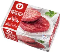 Mängden socker i Steaks hachés pur boeuf