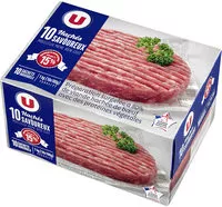 Mängden socker i Préparation surgelée à base de 80% de viande hachée de boeuf avec desprotéines végétales