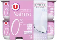 Mängden socker i Yaourt nature 0%MG