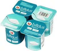 Mängden socker i Lait fermenté au lait entier au bifidus nature