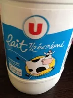 Mängden socker i Lait 1/2 écrémé