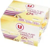 Mängden socker i Fromage frais saveur vanille 0%MG